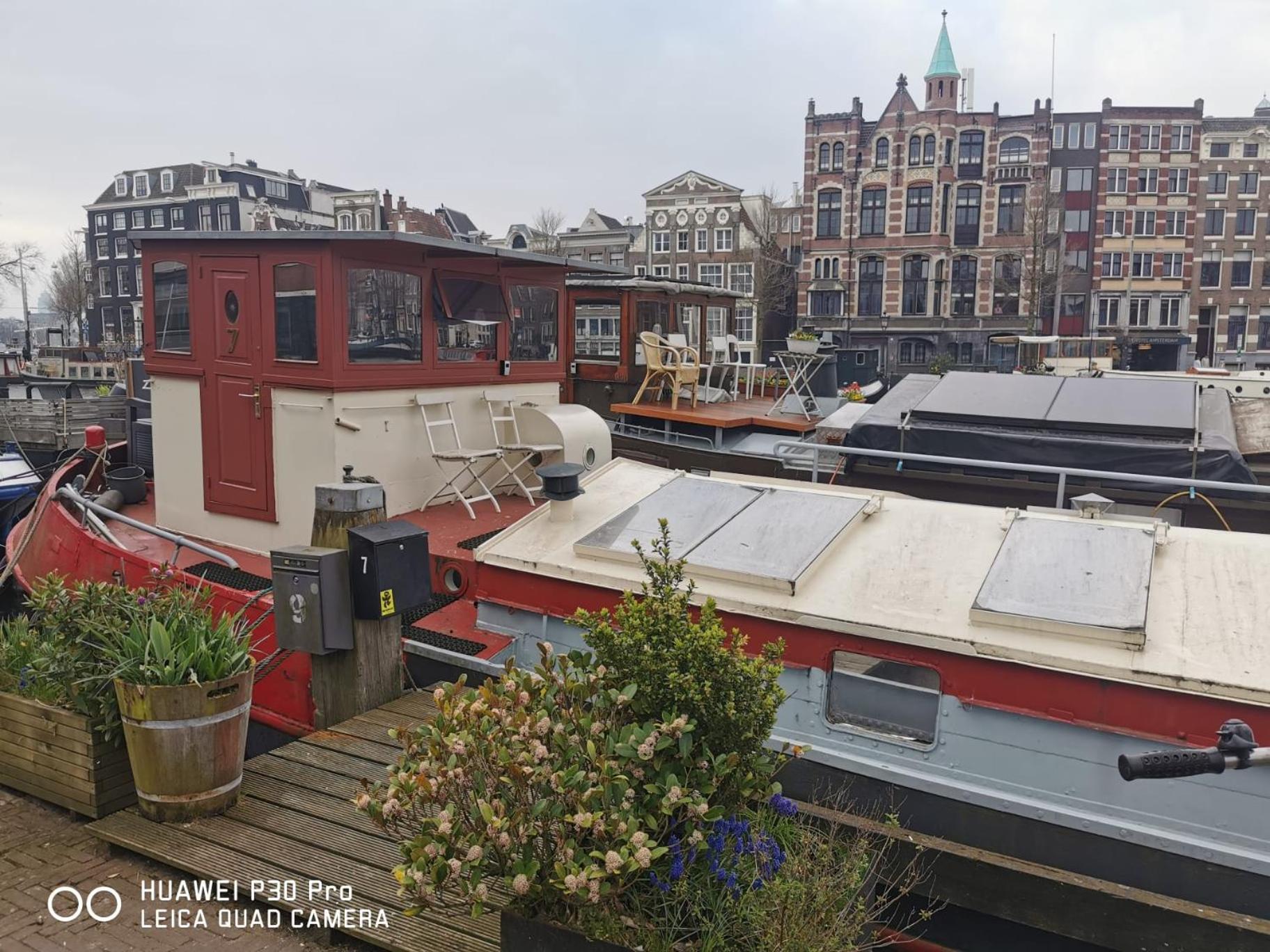 Waterloo Square River Vieuw Houseboat أمستردام المظهر الخارجي الصورة