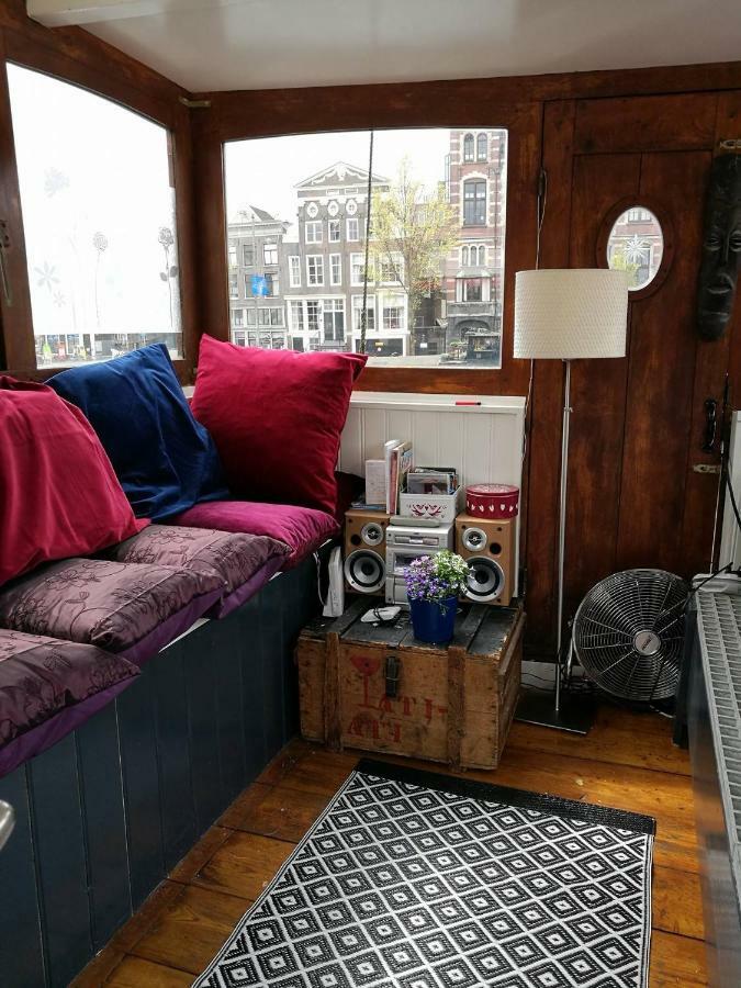 Waterloo Square River Vieuw Houseboat أمستردام المظهر الخارجي الصورة