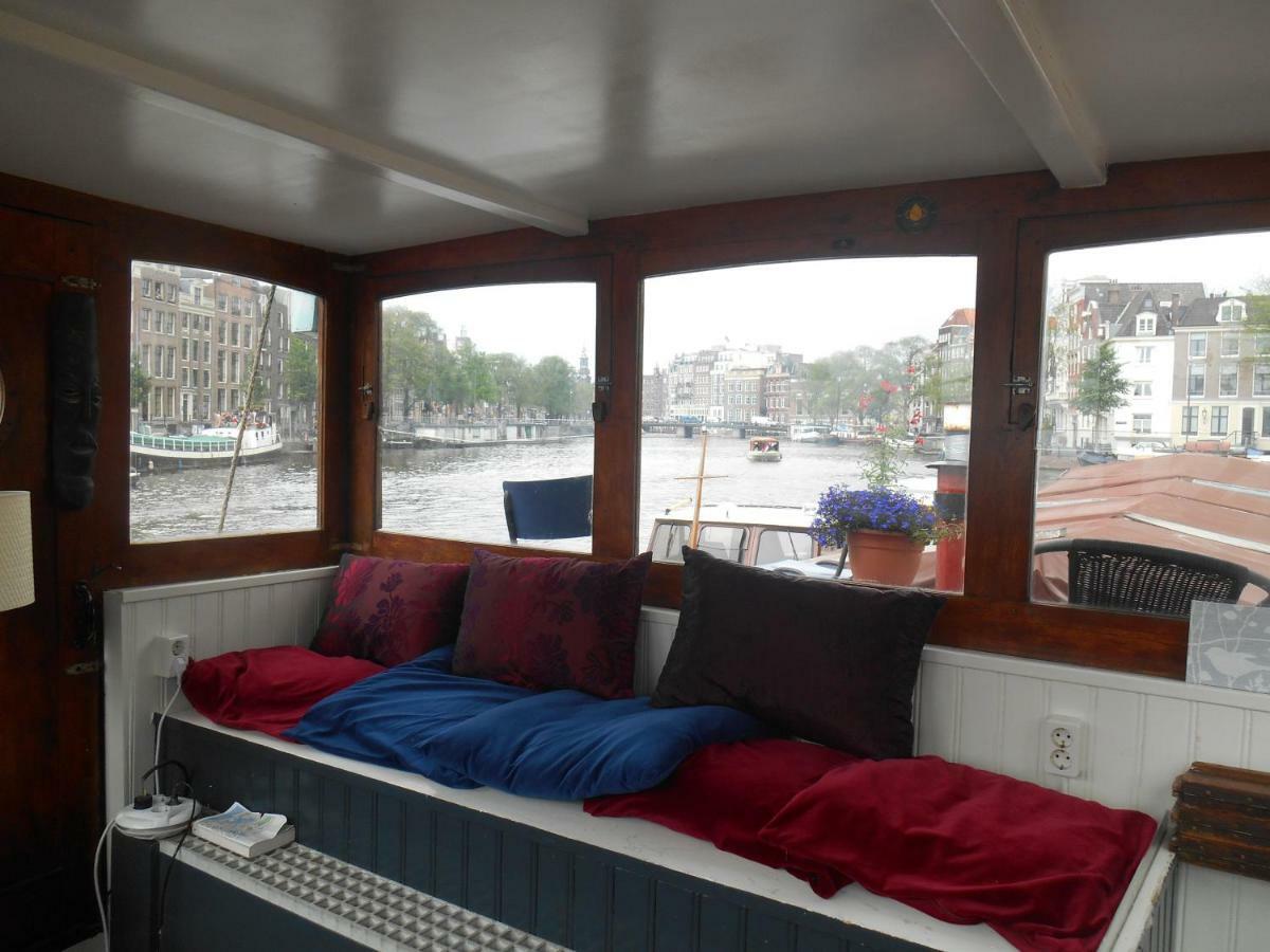 Waterloo Square River Vieuw Houseboat أمستردام المظهر الخارجي الصورة